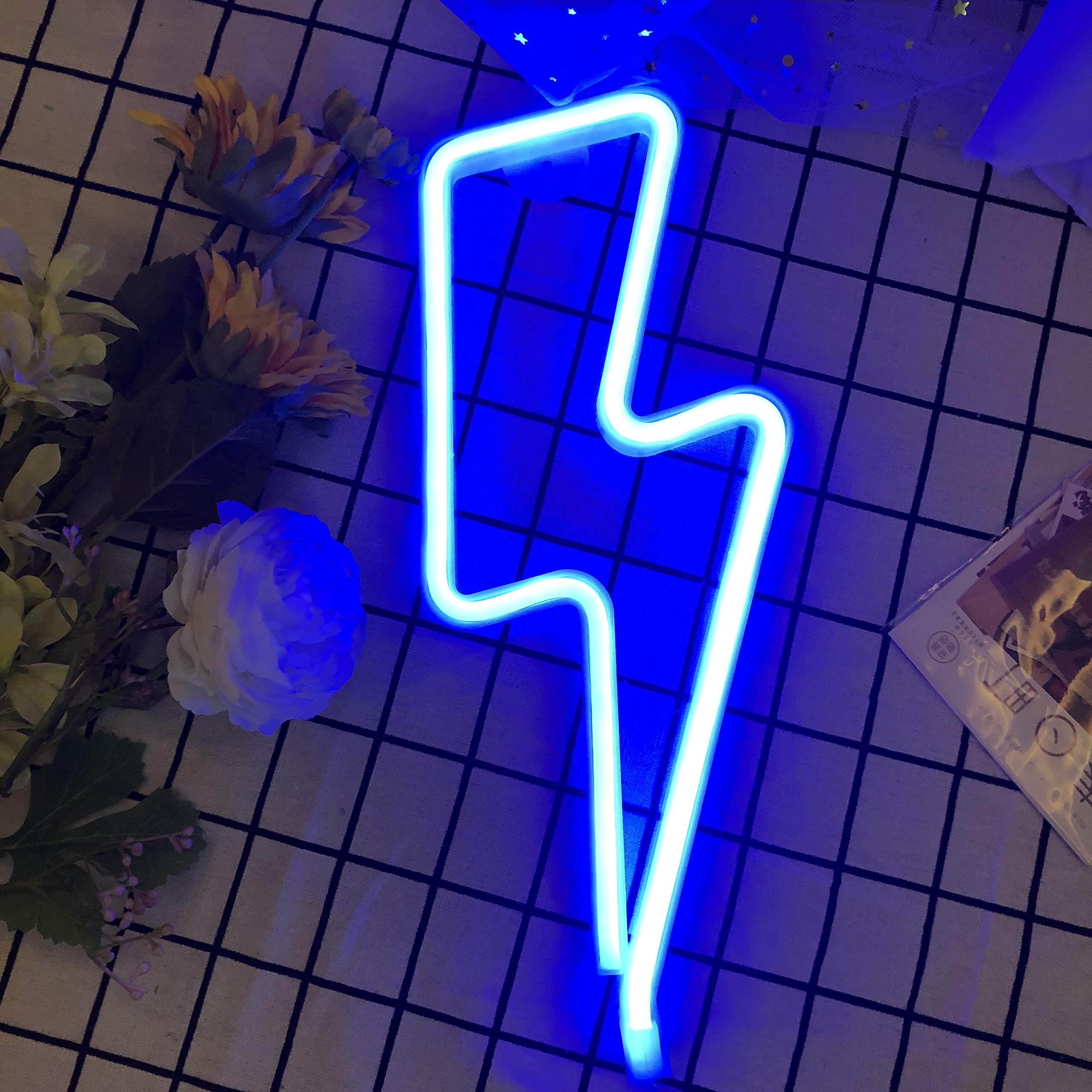 Amazon.co.jp: iceagle ネオンライト 雷ネオンサイン 稲妻LEDネオン管 Amazon.co.jp: iceagle ネオンライト 雷ネオンサイン 稲妻LEDネオン管