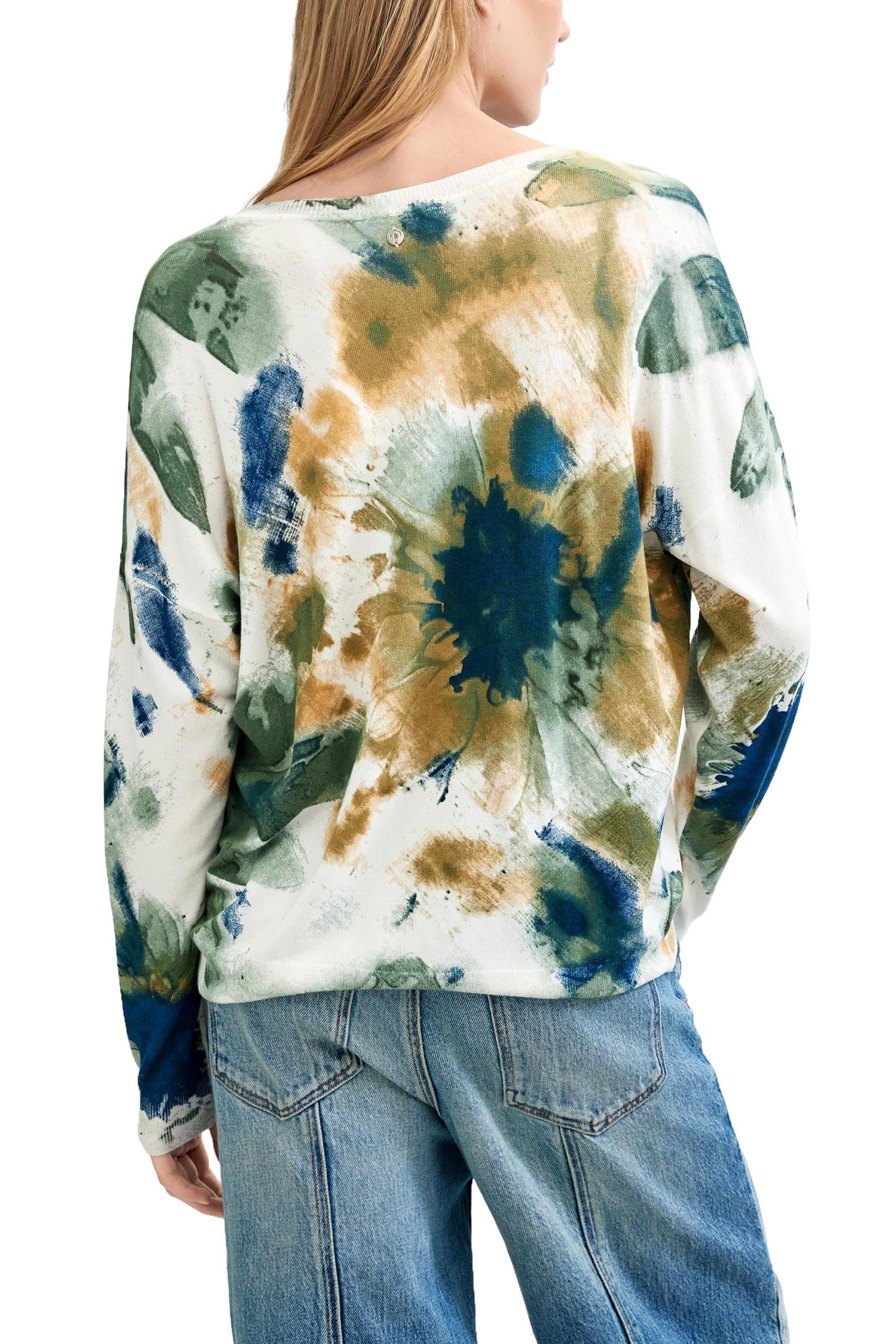 Desigual Bluza damska Jers_coldbotanic