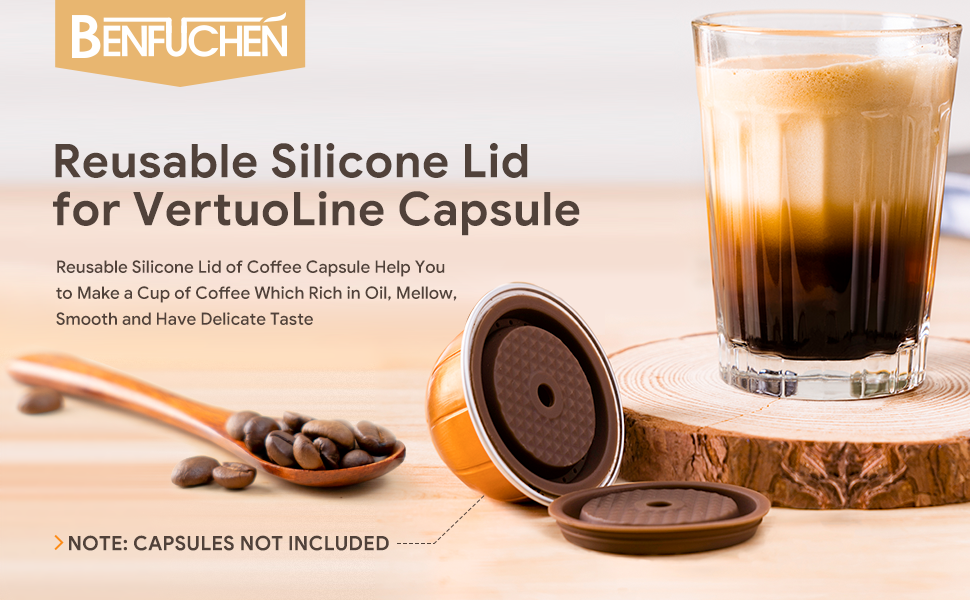 Lot De 2 Disques Capsules Réutilisables Vertuo + 80 Capsules Vides Rechargeables 80/150/230ml - Compatible Nespresso Vertuoline BENFUCHEN