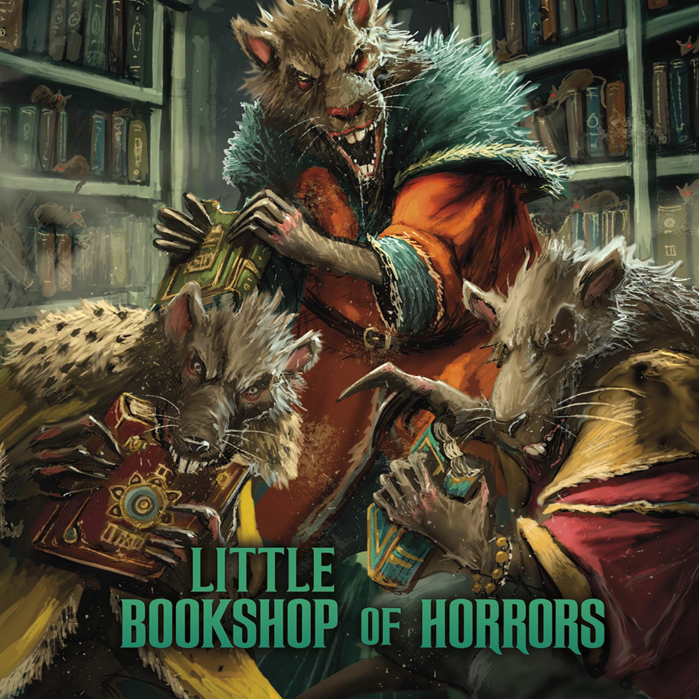 Cover art for Little Bookshop of Horrors