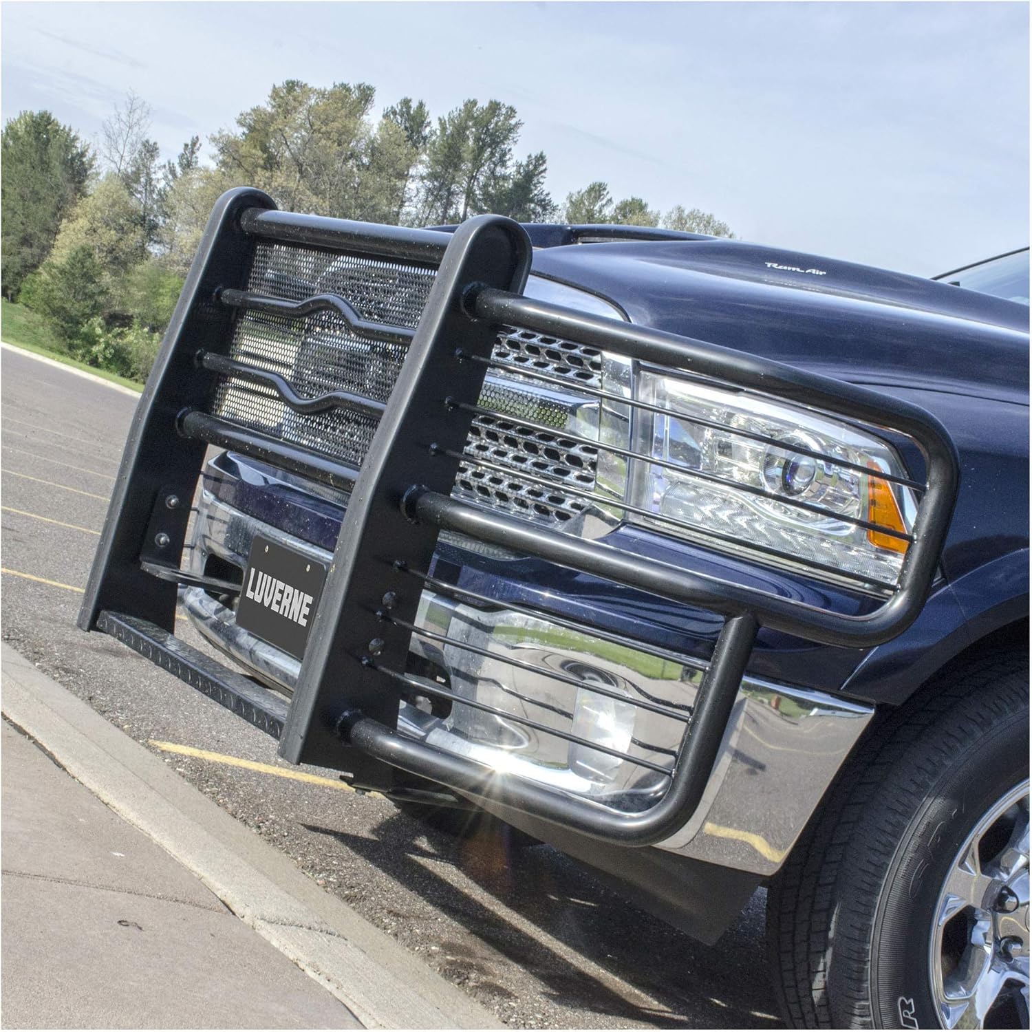 LUVERNE 320933-320930 Prowler Max Custom Black Steel Truck Grille Guard, Select Dodge, Ram 1500