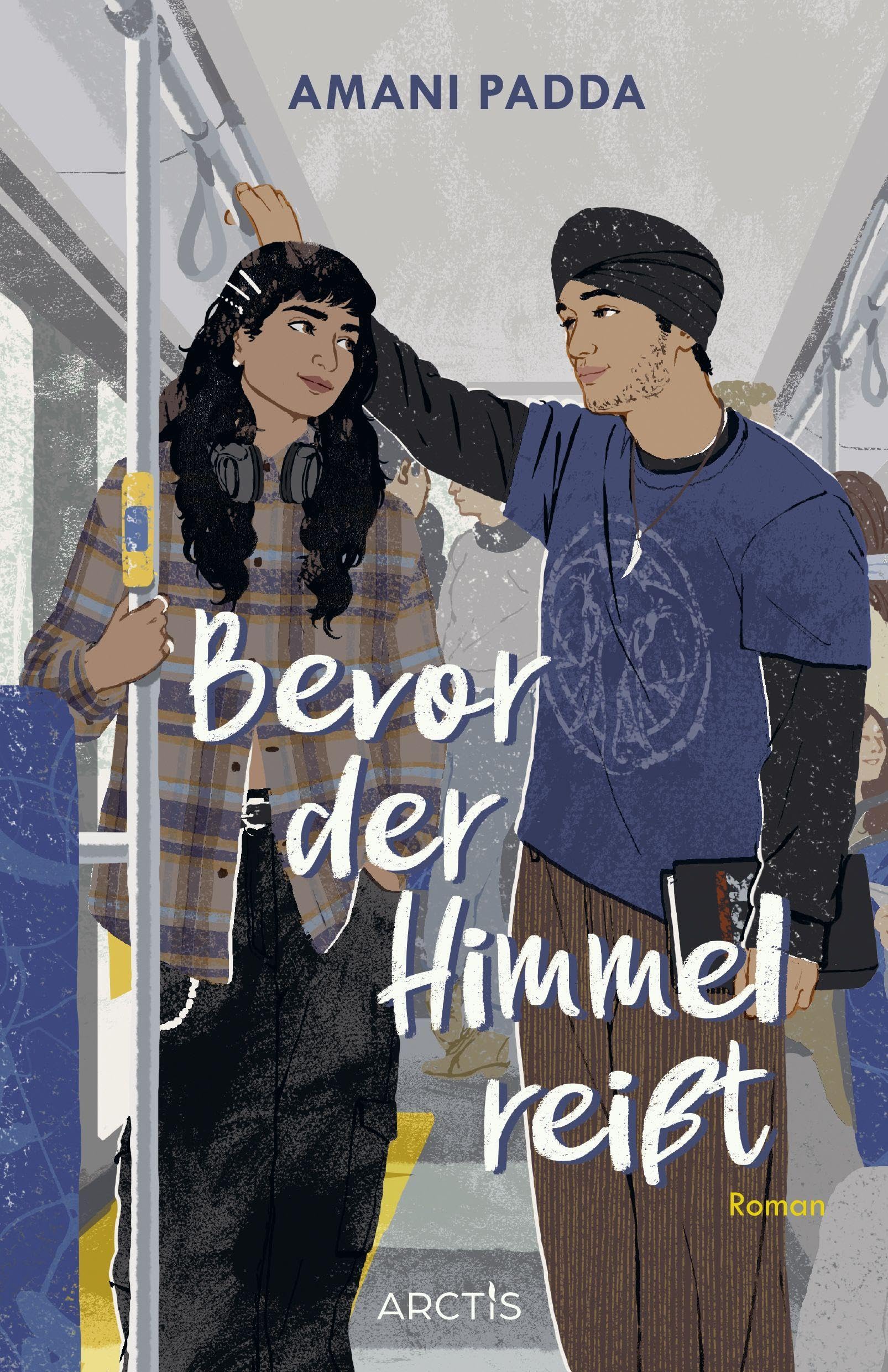 Bevor der Himmel reißt: Klappenbroschur mit gestalteten Innenklappen | Der neue Young Adult-Roman von Amani Padda |