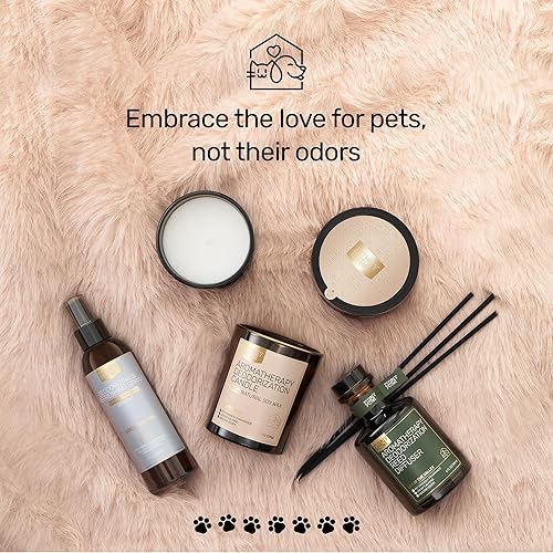 Miniatura 7 de Furry Purr - Aerosol eliminador de olores para mascotas, desodorización rápida, ambientador en aerosoles para fuertes olores de orina de perro o