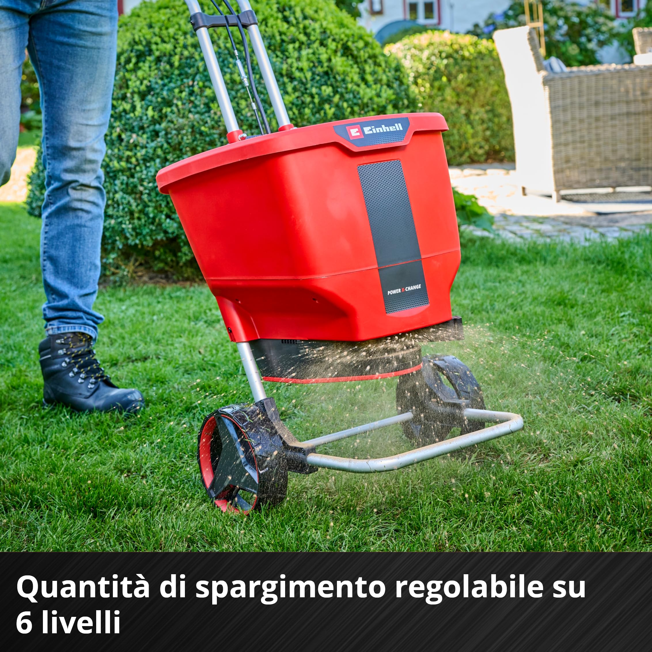 Einhell Original Rullo aeratore, 35 cm | per scarificatore-aeratore elettrico GE-SA 1435 | 26 artigli | Acciaio | Larghezza di lavoro 35 cm