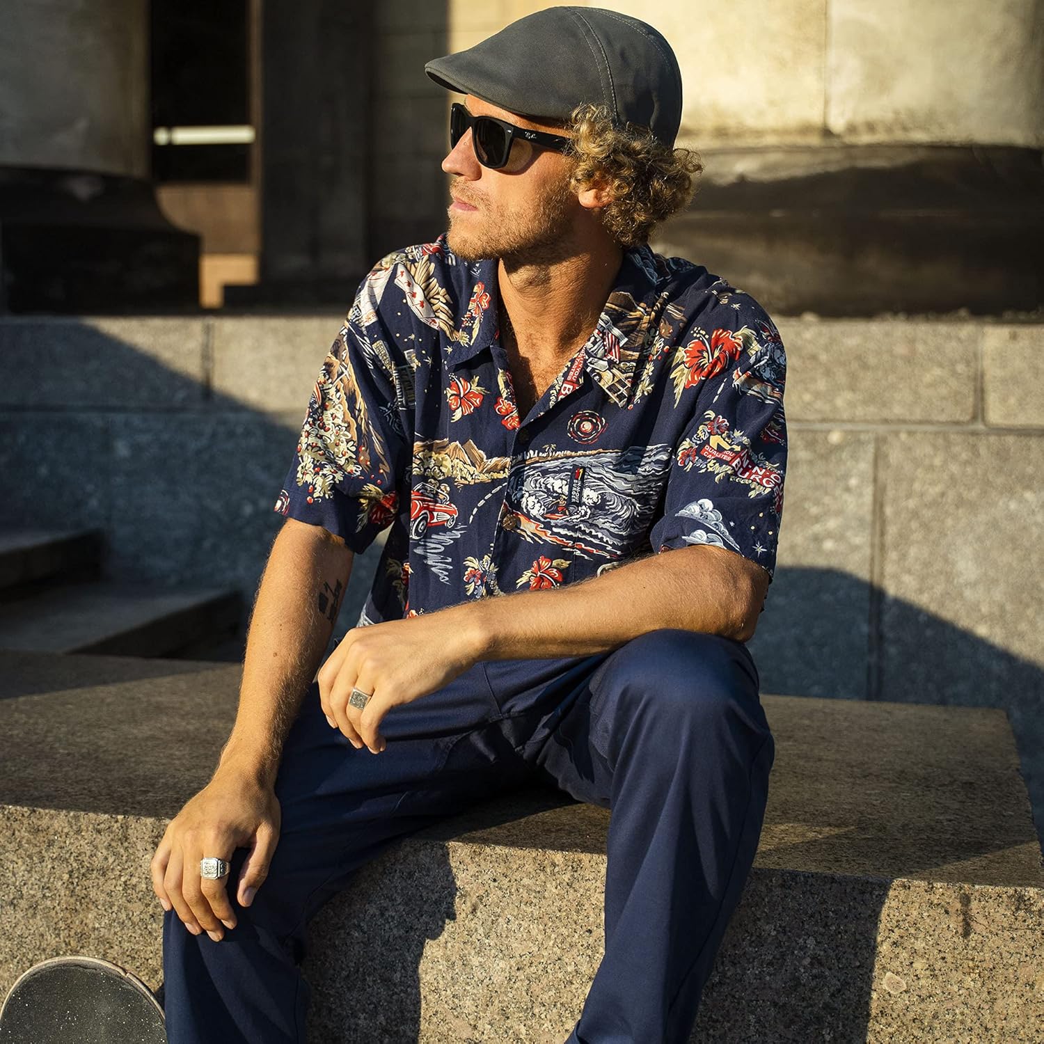 Sterkowski Ivy Five Newsboy | 100% Softened Cotton Flat Cap for Men | Breathable Airy 5 Panels Cap Without Lining - Image 5