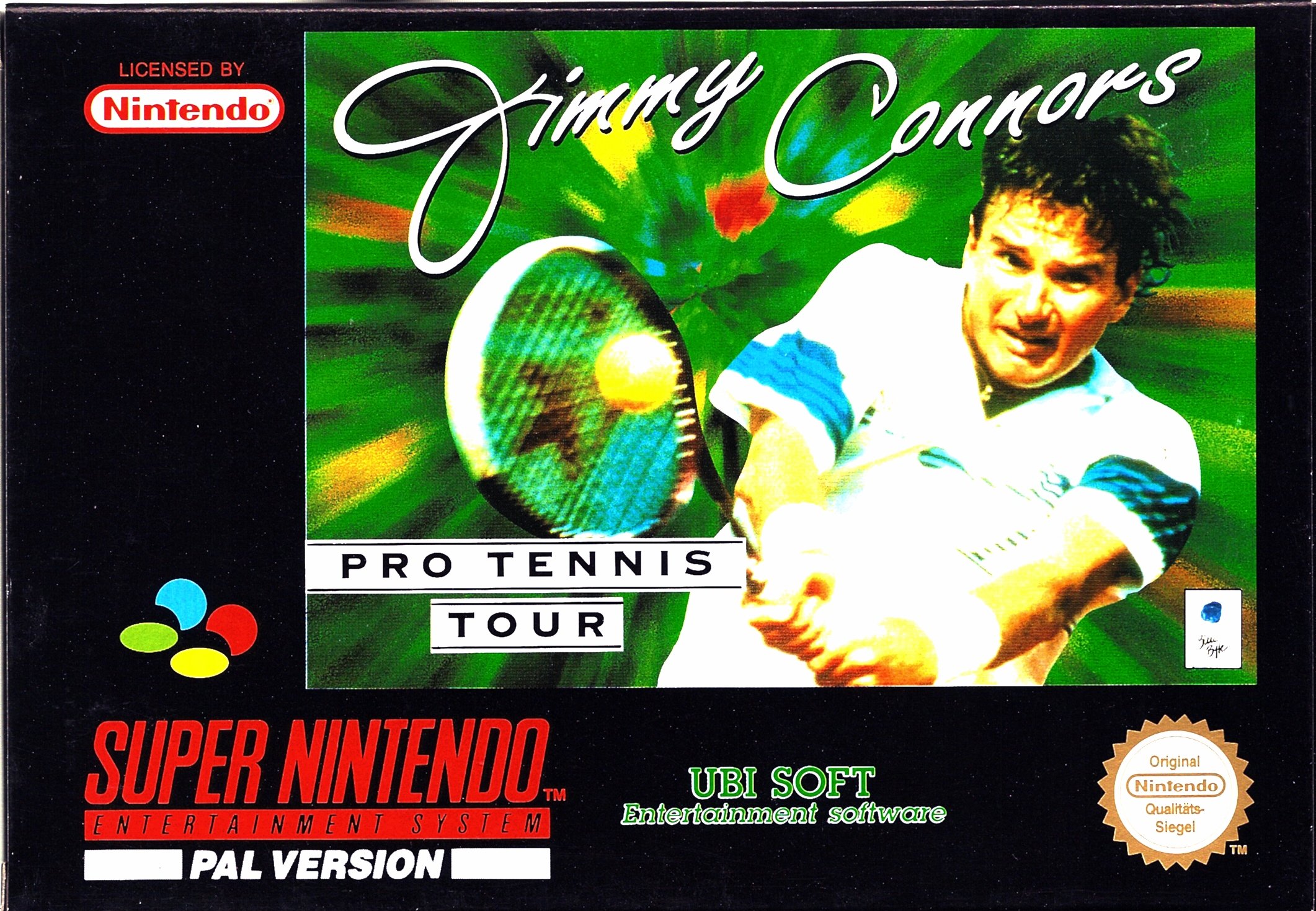 Amazon.com: Jimmy Connors Tennis-Super Nintendo : Video Games