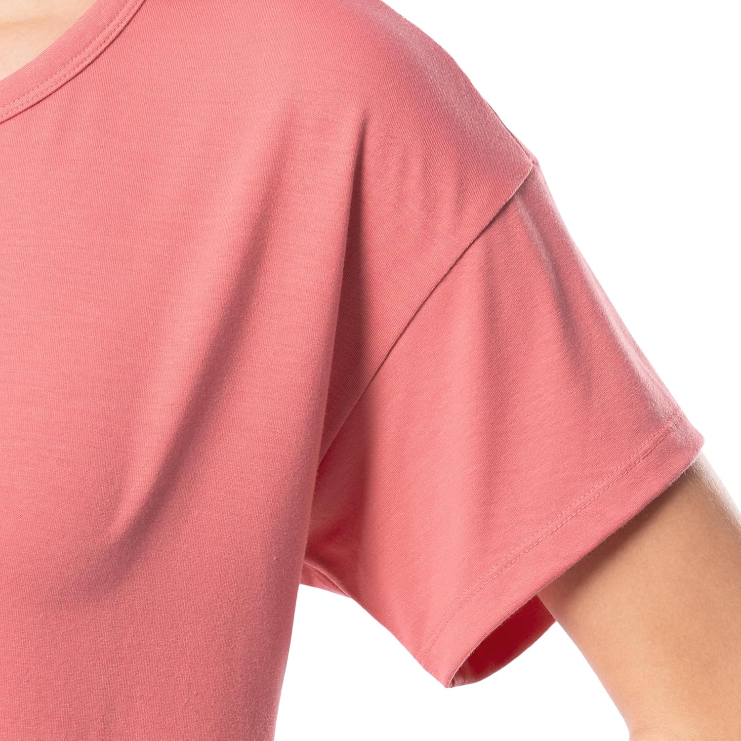 Fruit of the Loom womens Breathable Short Sleeve Top and Jogger Pant Sleep Pajama Set - Image 5