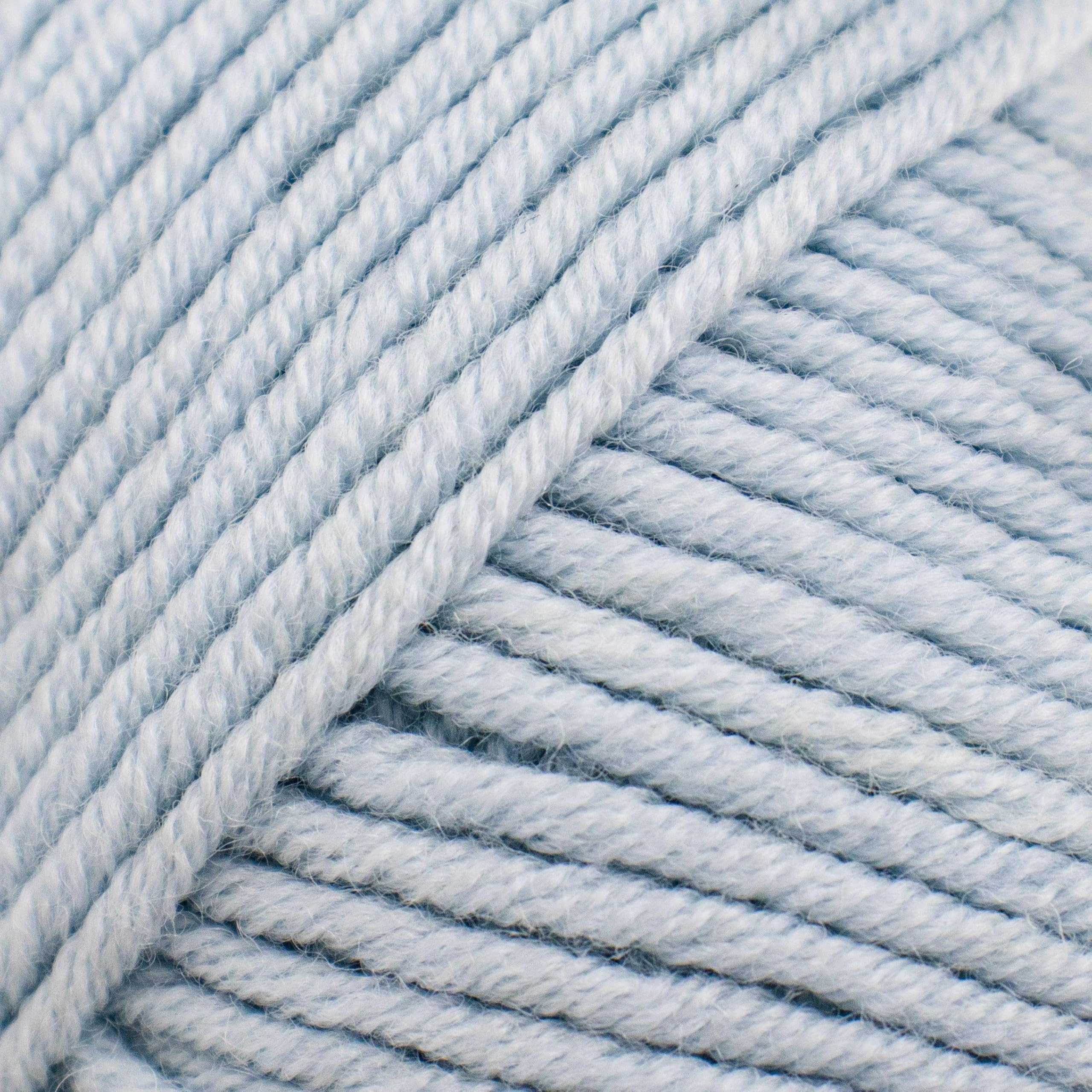 2PCs Superfine Merino DK Yarn for Knitting and Crocheting Super Soft Superwash 100% Merino Wool 50g Ball, Ice Blue (10), 2 Units - Image 2