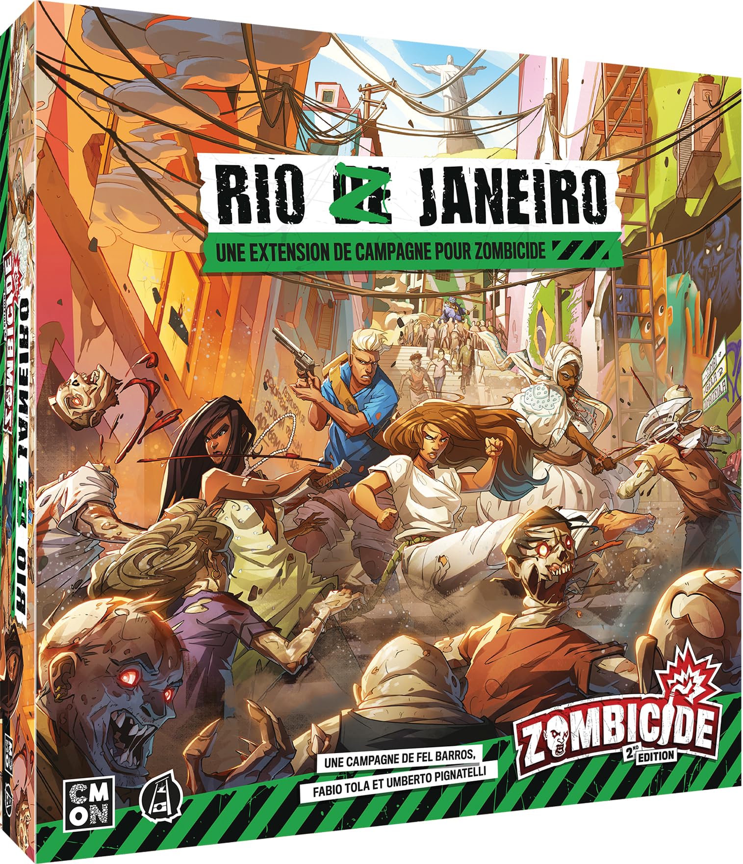 Asmodee - Cmon - ZOMBICIDE Extension : Rio Z Janeiro - Jeu de Société
