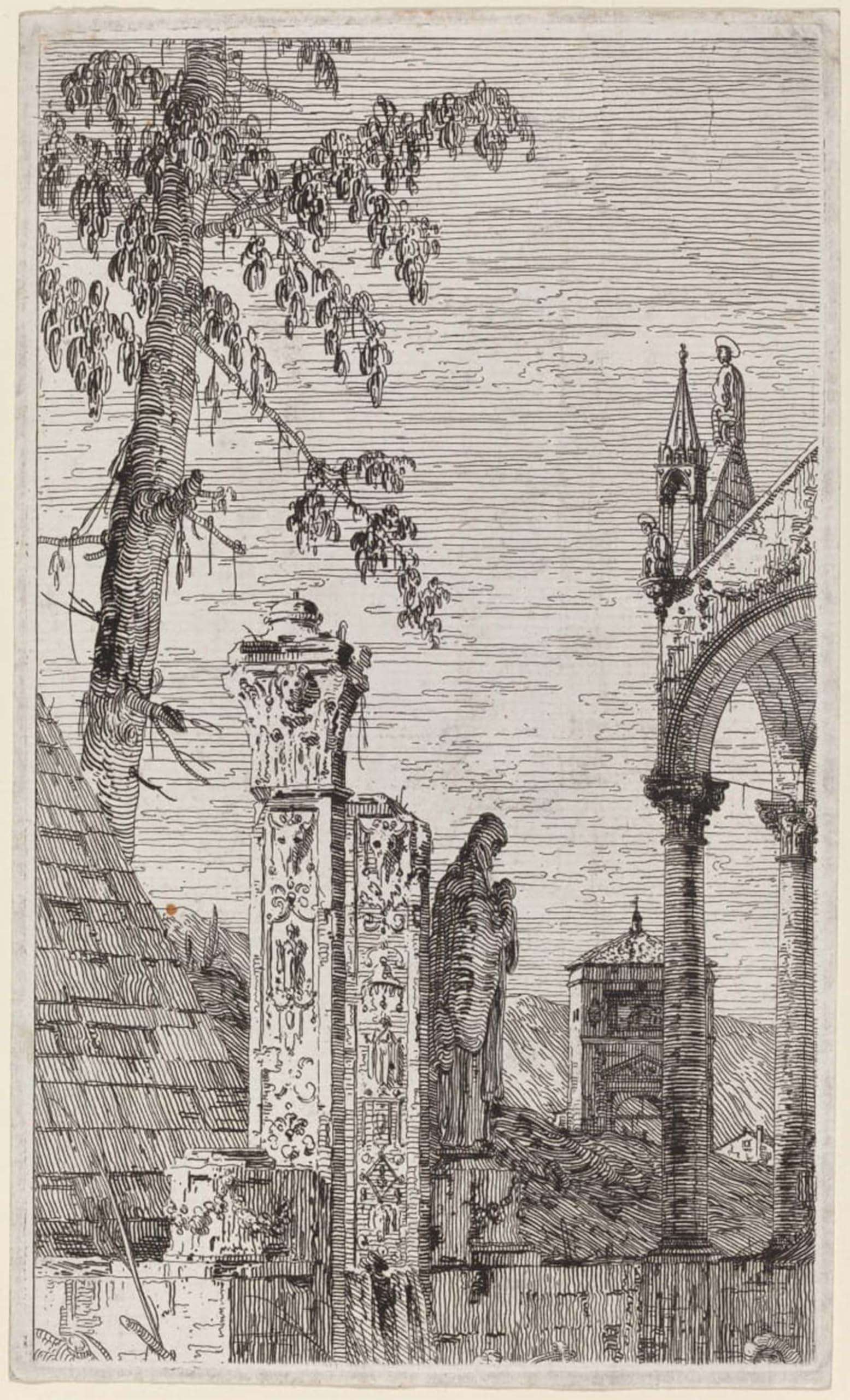 Serendipitp No Frame Abstract Painting Mural Print Picture Wall Decor Painting The Bishop's Tomb By Canaletto Vintage Wall Artwork For Home Decor 60X90cm