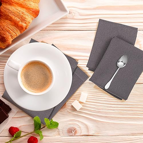 Miniatura 45 de Servilleta de tela de algodón de 18 x 18 pulgadas, color azul, servilletas de uso diario, servilletas de algodón, servilletas de boda, servilletas