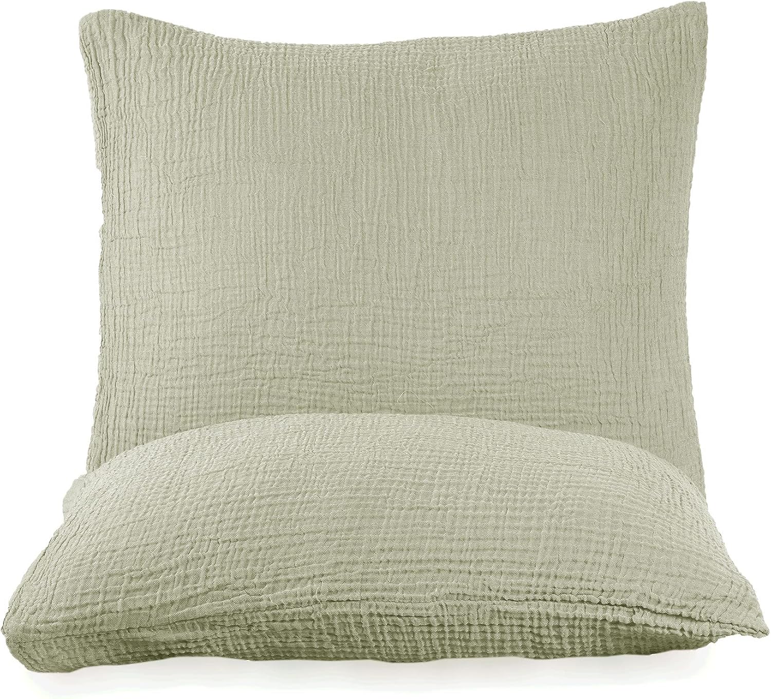 Muslin Cotton 4 Layer Soft Lightweight Pillowcase, Organic