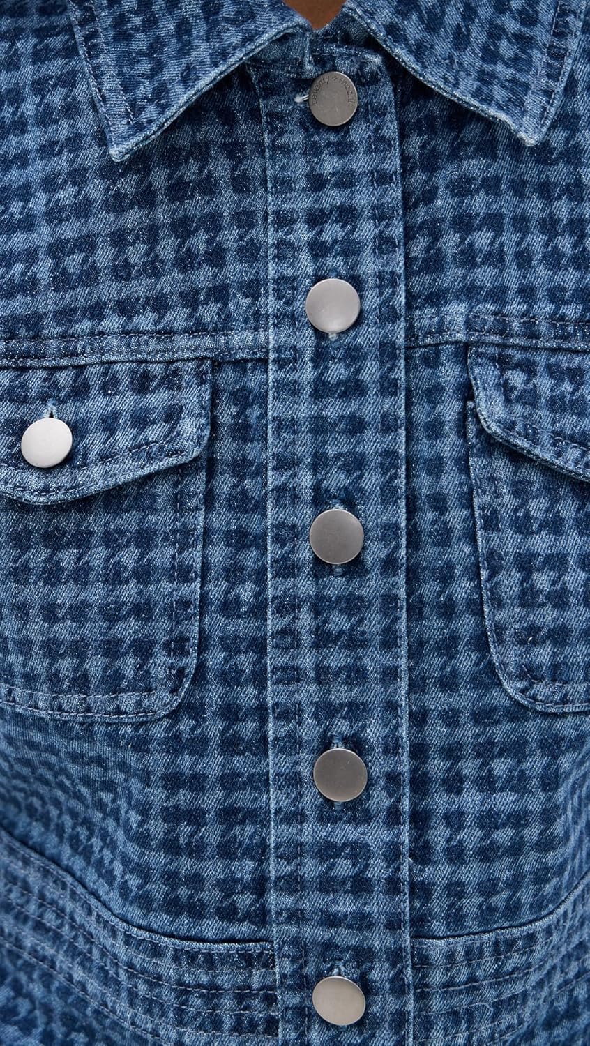 Seventy + Mochi Women's Ani Vest, Houndstooth Idaho, XS - Image 6