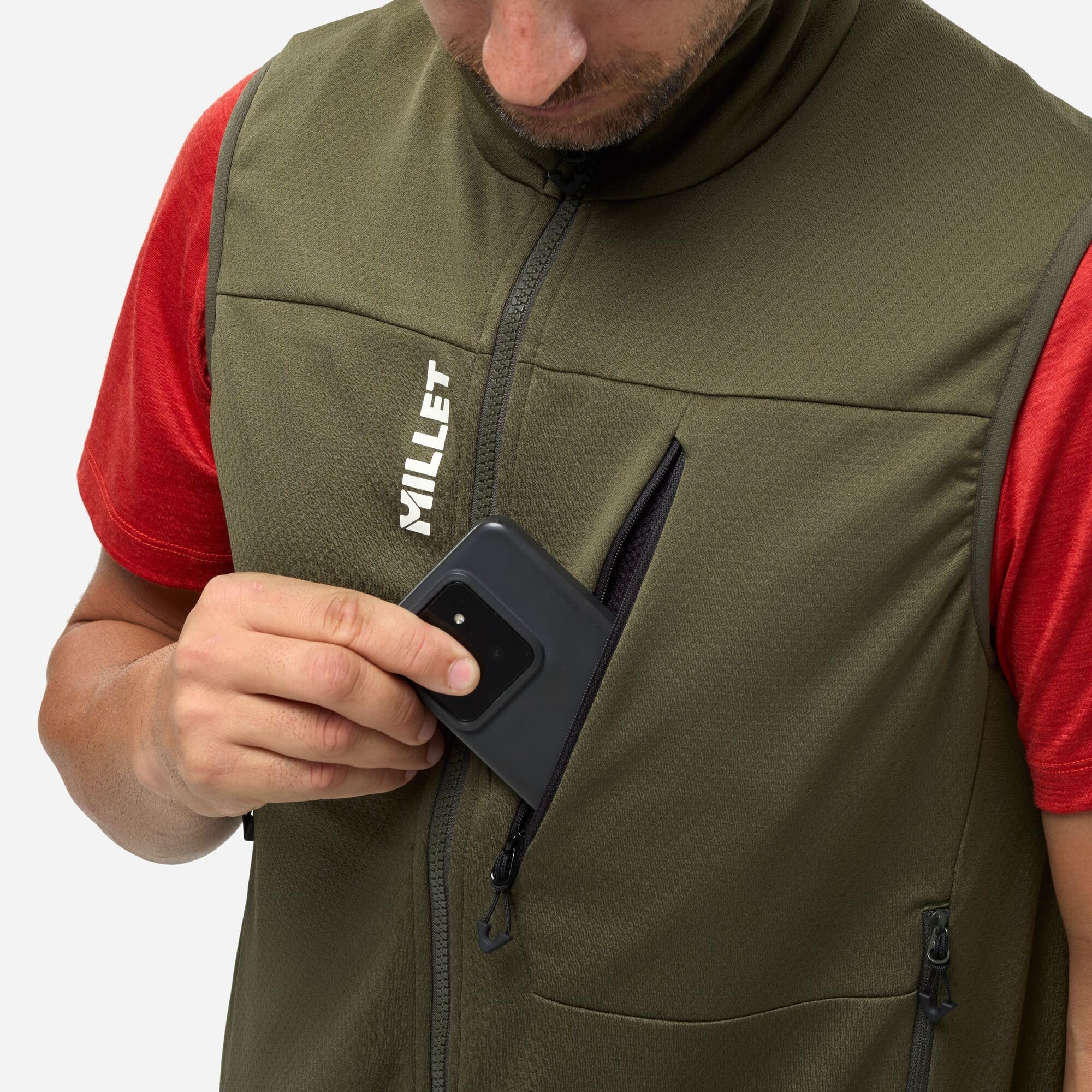 MILLET Polaire Homme Léger Sans Manches Confort Chaleur