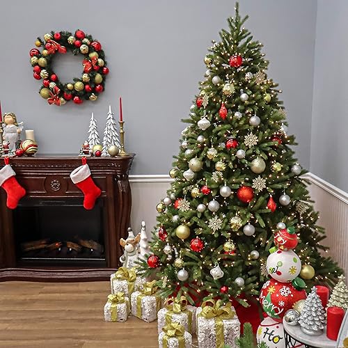 Miniatura 5 de Abeto PEJF1-300-75 de National Tree con 1250 luces parece real