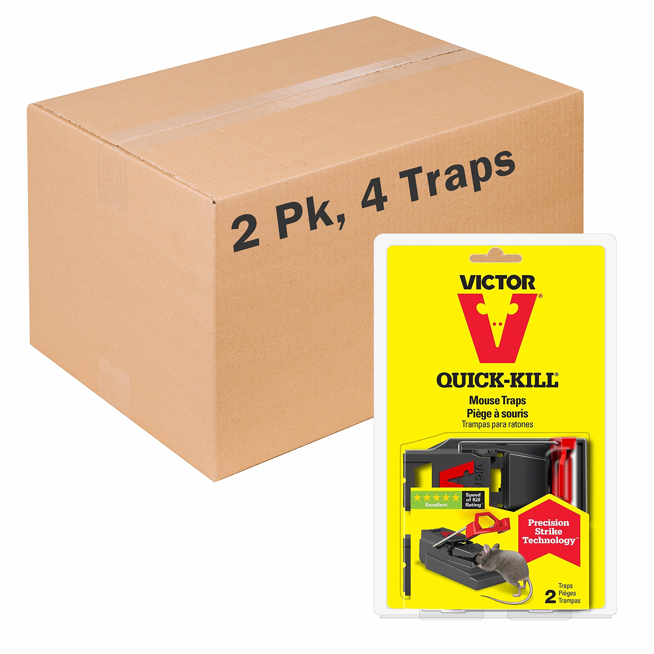 VictorQuick-Kill Mouse Trap - 2 Pack