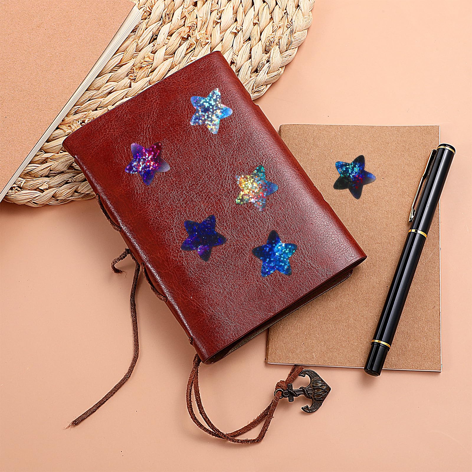 Snapklik.com : AOZUO 500 PCS Glitter Star Stickers For Kids Reward, 1 ...