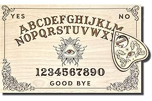 Vintage Aesthetic: Handmade Large Talking Spirit Board