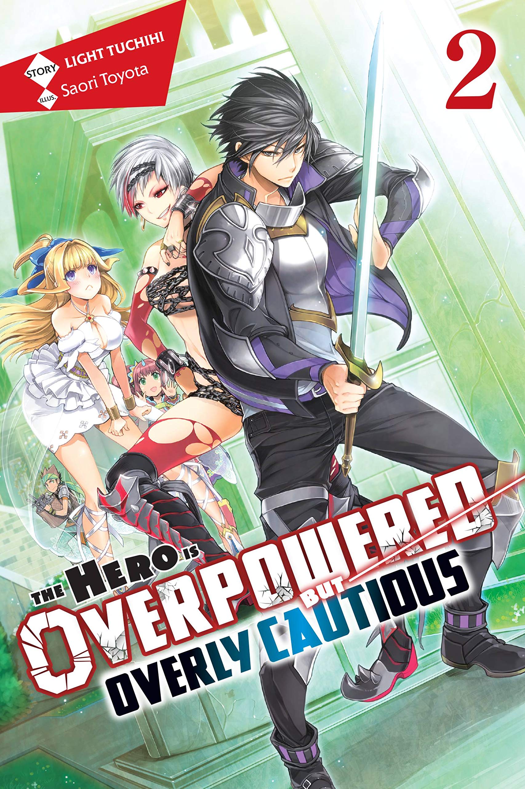 Light Tuchihi Unisex Multicolor The Hero Is Overpowered But Overly Cautious, Vol. 2 (Light Novel)