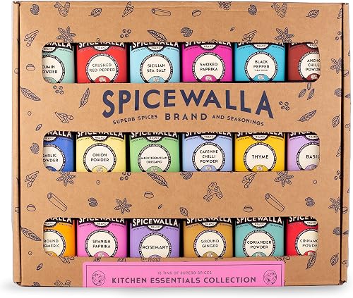 Spicewalla 18-Tin Essential Spice Collection