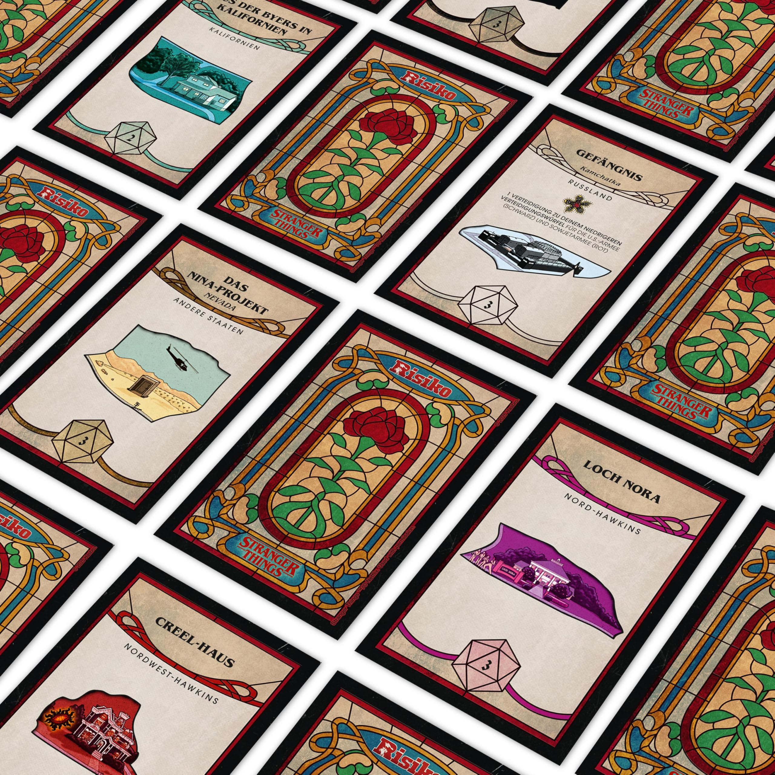 Winning Moves Risiko Stranger Things Edición - Juegos de Mesa de Estrategia Stranger Things para Fans - Juegos de Mesa de Estrategia - 2+ Jugadores a Partir de 15+ años - Español