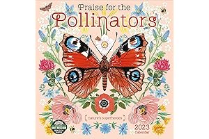 Praise for the Pollinators 2023 Wall Art Calendar