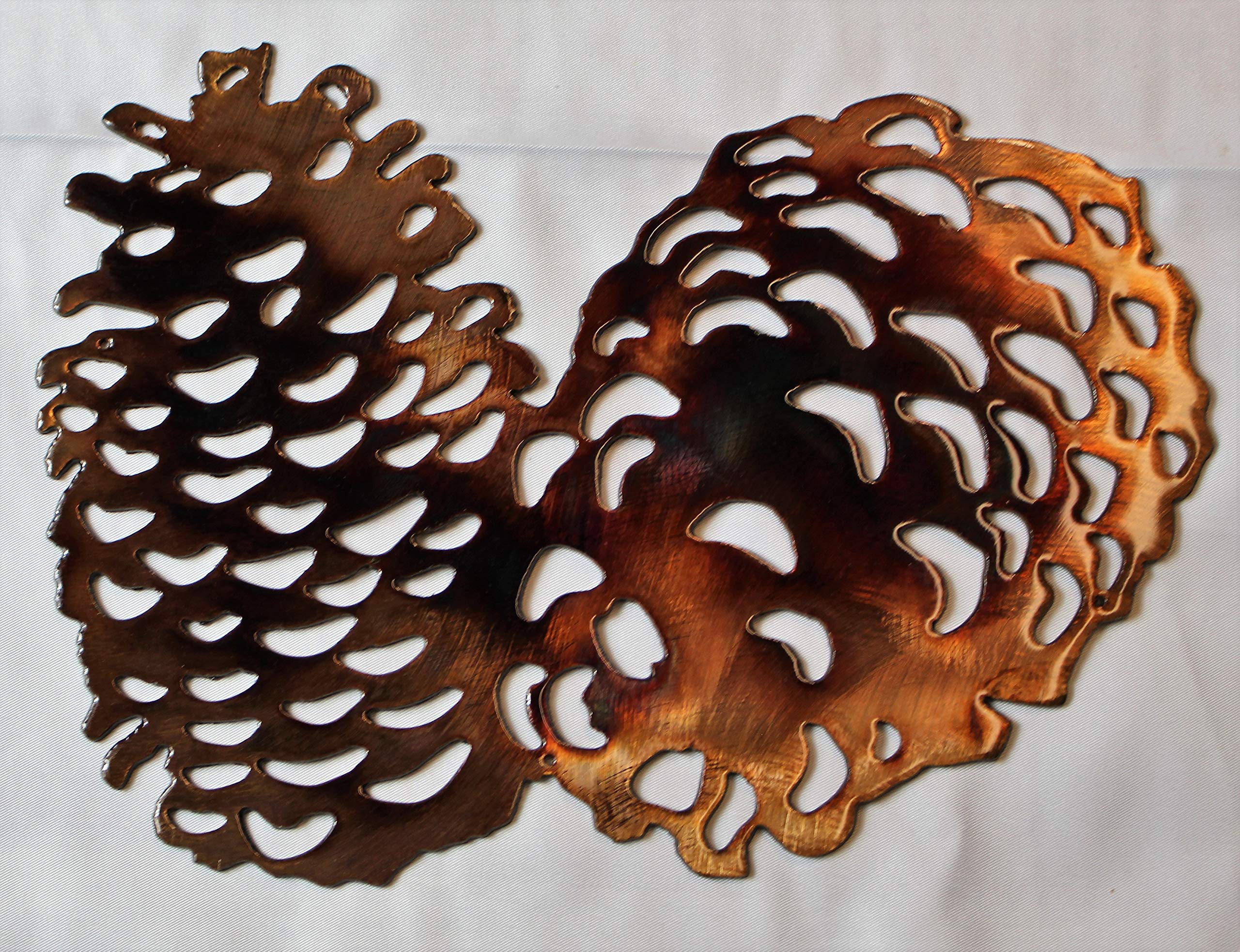 Pine Cones Metal Wall Art Accents 9