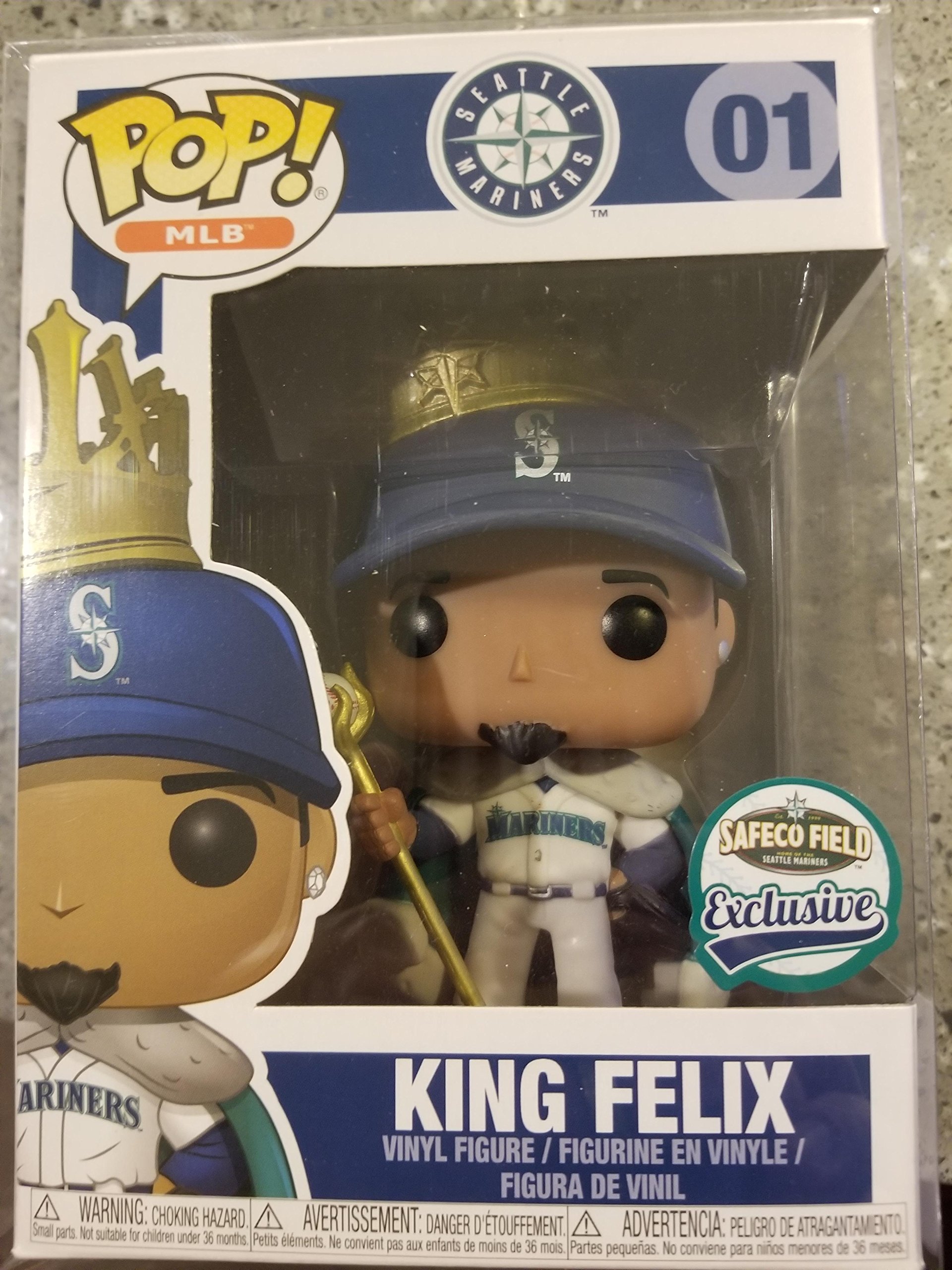 Amazon.com: Funko Pop! MLB King Felix Hernandez Safeco Field