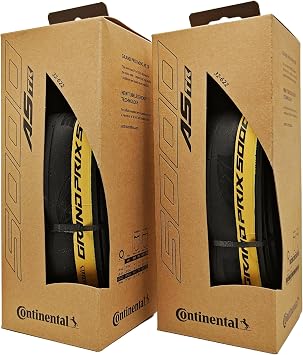 Continental Grand Prix 5000 All Season TR - Tubeless Road Bike Tire | Conquer Every Season - BlackChili, Vectran Breaker, LazerGrip, Active Comfort Technology, 2 Pack
