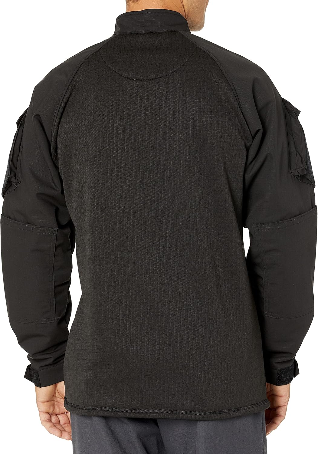 Tru-Spec Cold Weather Combat Shirt 1/4 Zip Men’s Grid-Fleece Insulated Top, Reinforced Shoulders & Elbows - Image 3
