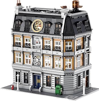 General Jims New York Sanctorum Sanctum - Magic Library Santuary Modular City Bulding Blocks Set | Compatible with City Sets and All Major Brands