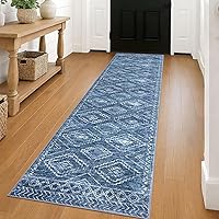 Vista 104 de KILOCOCO Tapete de entrada lavable a máquina, pequeño, para interior, súper suave, antideslizante, diseño geométrico, para cocina, dormitorio, Gris