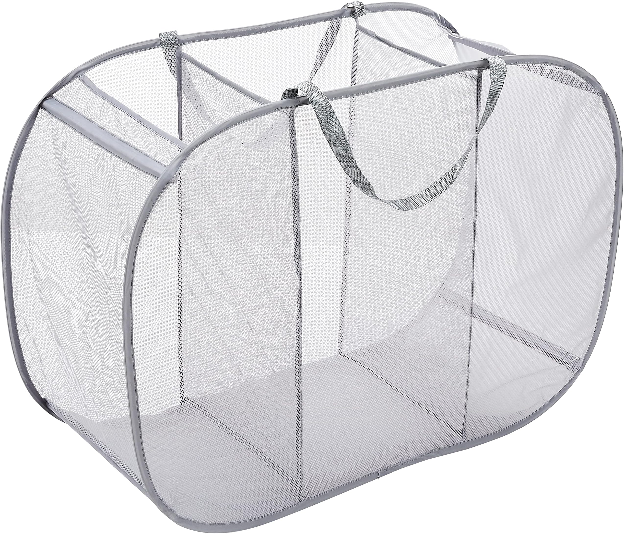 Whitmor Pop & Fold, Paloma Gray Laundry Sorter