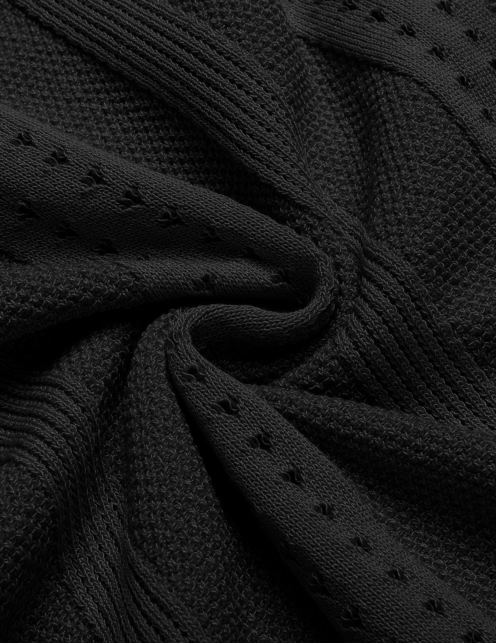 COOFANDY Men's Knit Shirts Short Sleeve Button Down Polo Shirt Fashion Casual Summer Beach Shirts