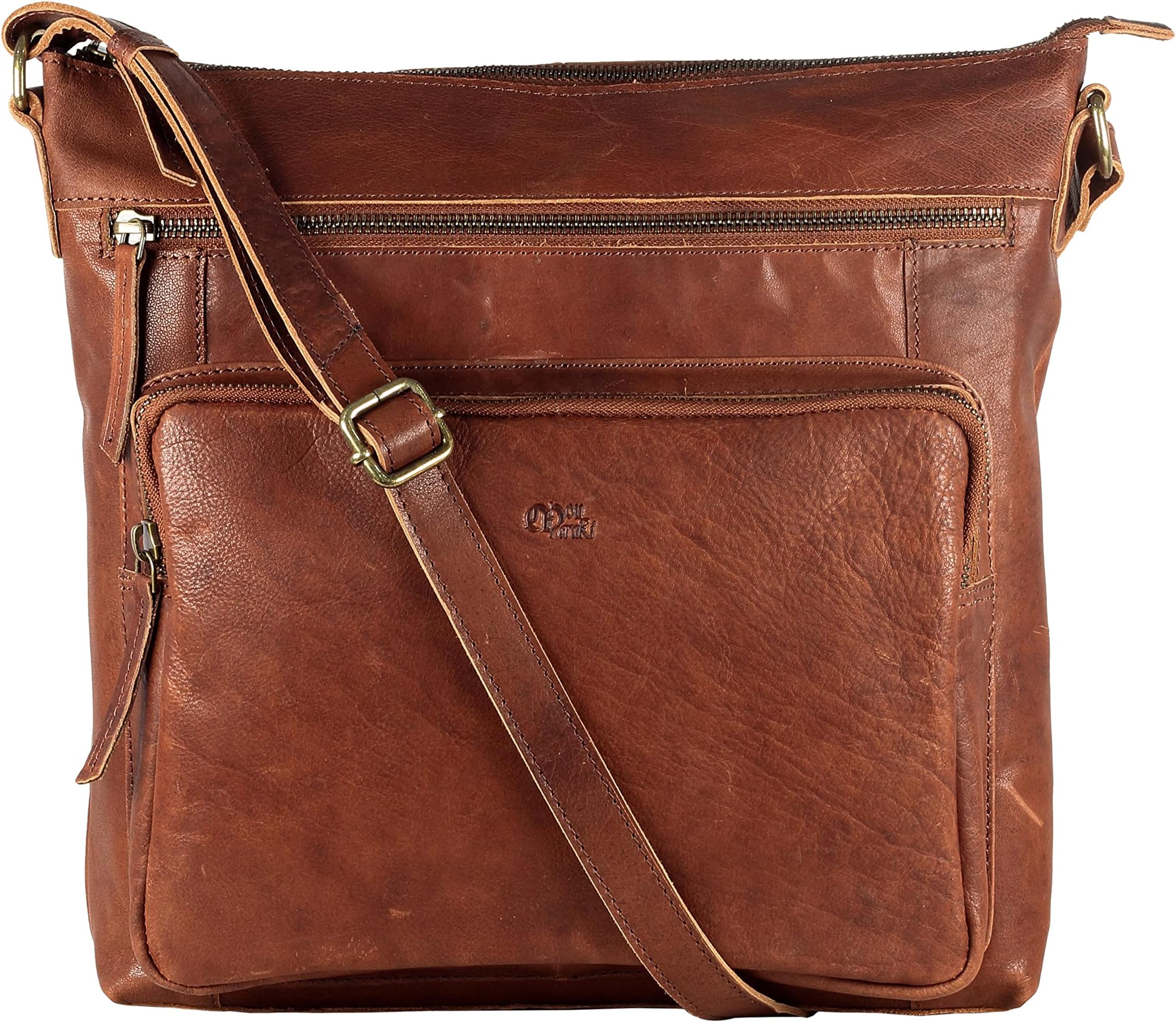 Genuine Leather Crossbody Purse and Handbags - Crossover Bag Over the Shoulder Women