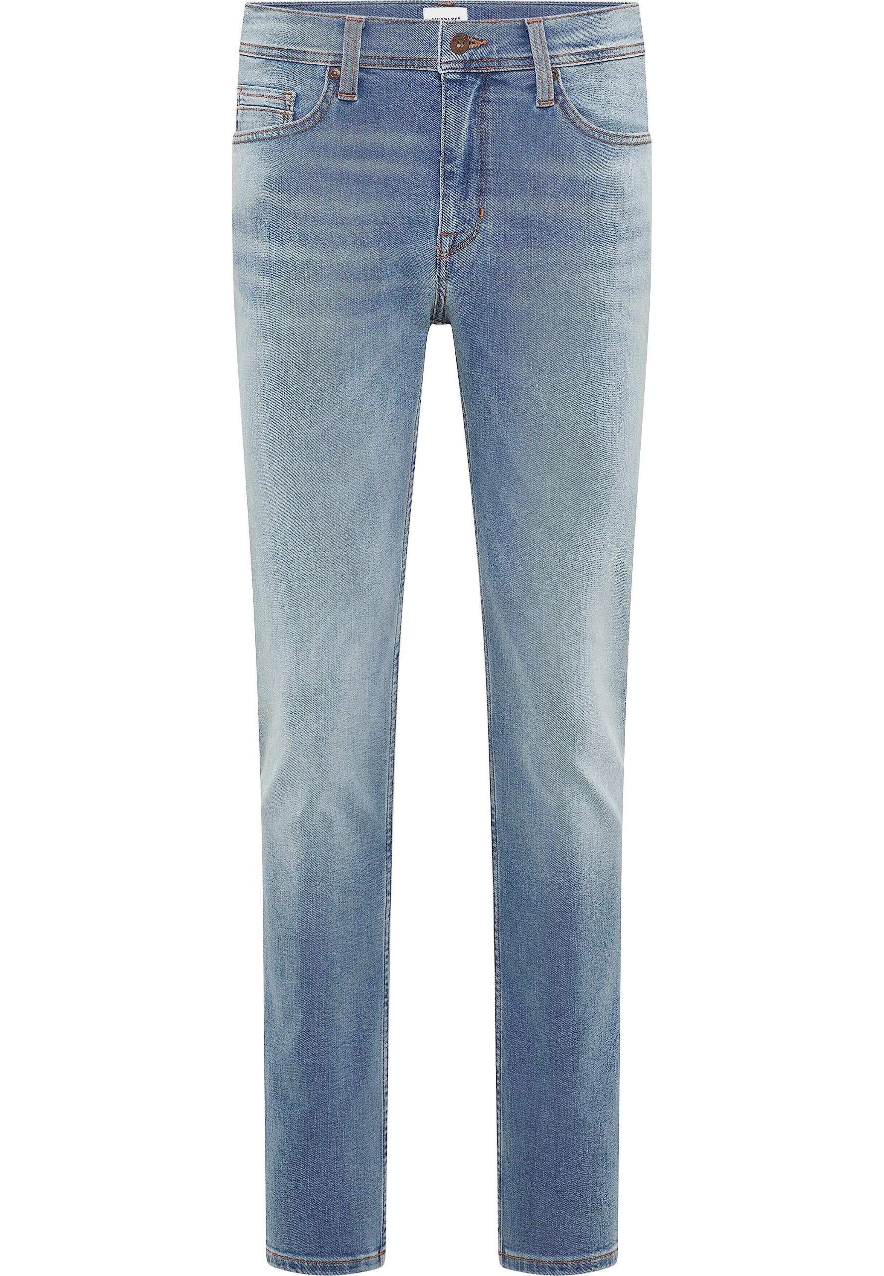 MUSTANG Herren Jeans Vegas - Slim Fit - Blau - Light Blue Denim W28-W38 Stretch, Größe:30W / 30L, Farbvariante:Light Blue Denim 583