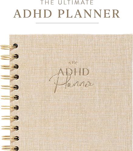 Miniatura 7 de The ADHD Planner - Planificador Diario Semanal Sin Fecha Organizador Diario para Personas Desorganizadas - Rastreador de Hábitos Registro de