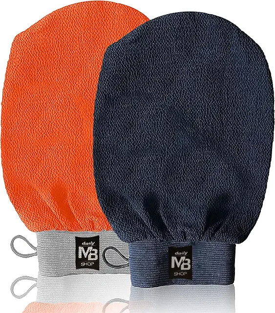 Gant Exfoliant Kessa en Crin Naturel - Gommage Corps et Visage Homme Femme