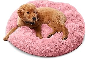 Pink Dog Bed for Medium Size Dogs