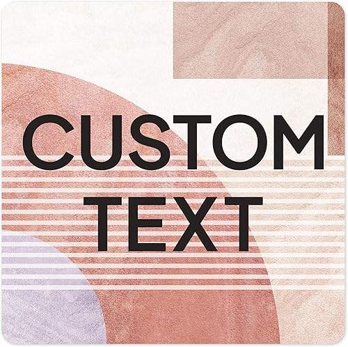 Miniatura 212 de Letrero Personalizado, Letrero de Calle Personalizado, 11 Colores de Fuente, 13 Estilos de Fuente, 4 Opciones de Agujeros, 22 Tamaños, 6x24 Madera