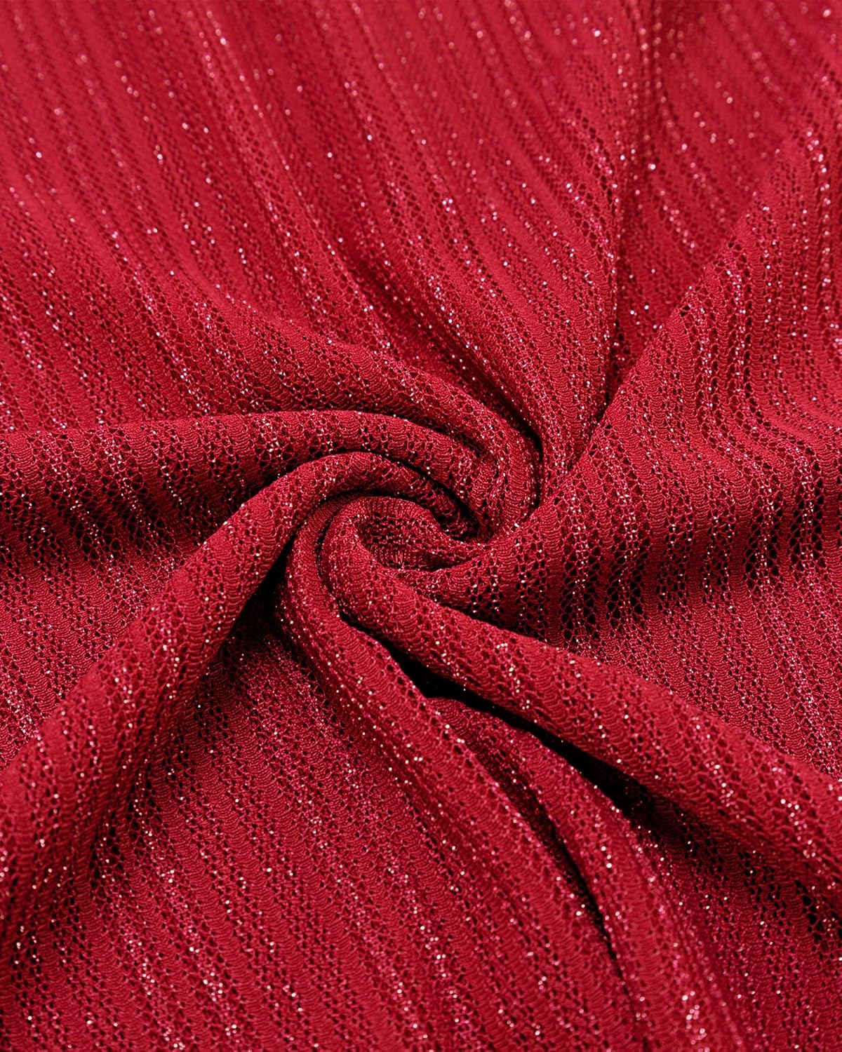 Lotusmile Womens Dressy Blouse Double Layers Mesh Shirt Ruffle 3/4 Flared Sleeve Tunic Tops - Image 6