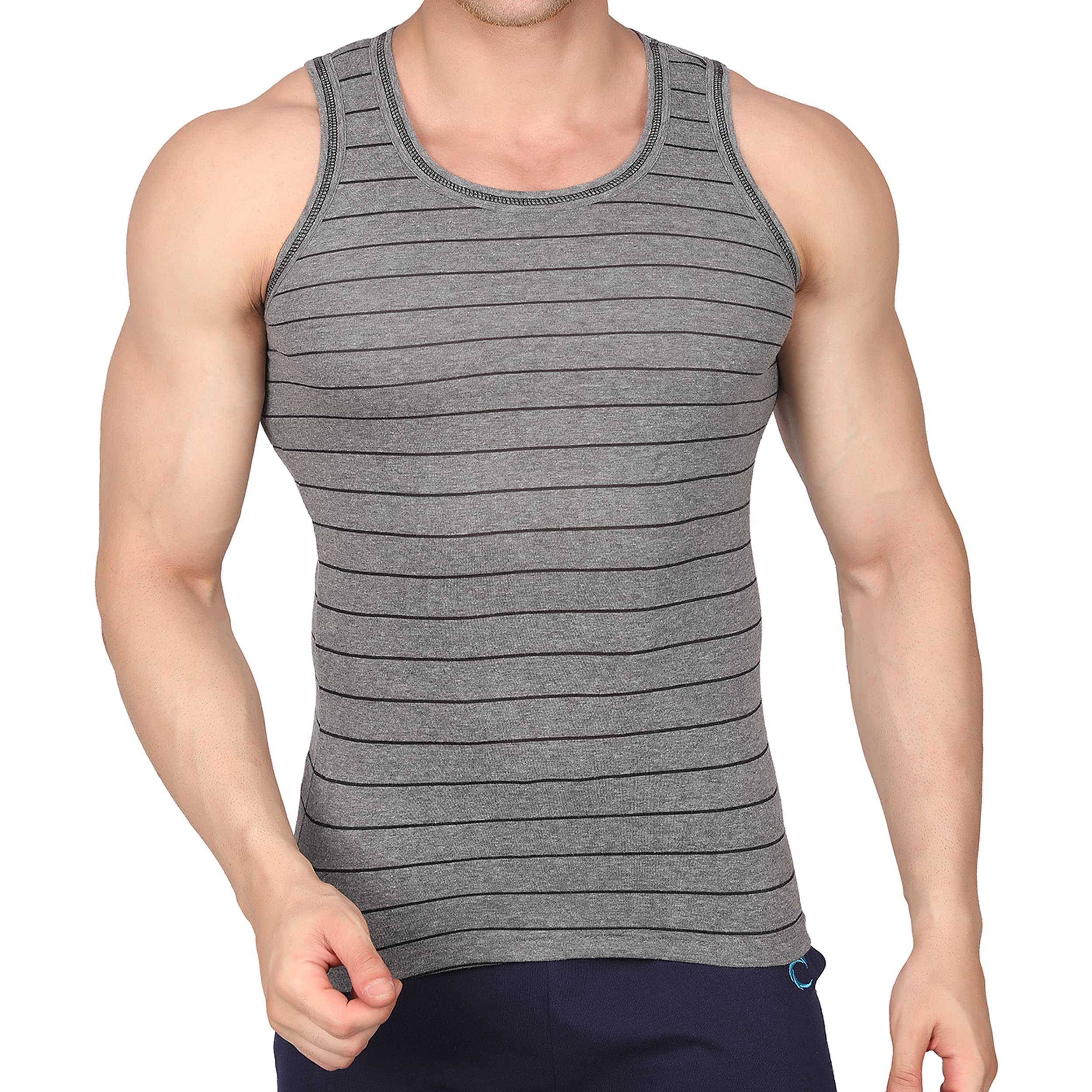Chromozome Men Regular Fit Vest Cz 503 M C-Marl (Black) (B0BTW835SY) Amazon Price History, Amazon Price Tracker