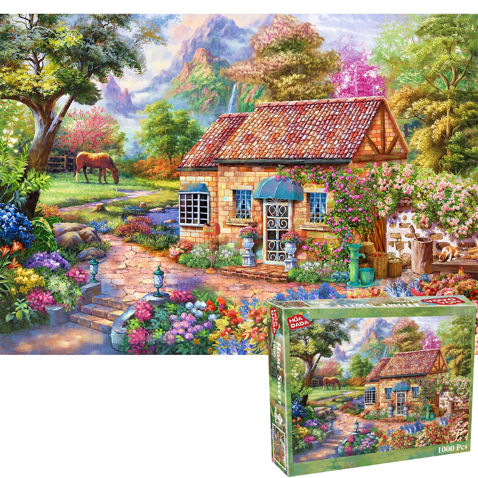 Puzzle 1500 Pièces En Bois Adulte - Image Religieuse Colorée - 87x57cm - Jeu D'adresse Familial