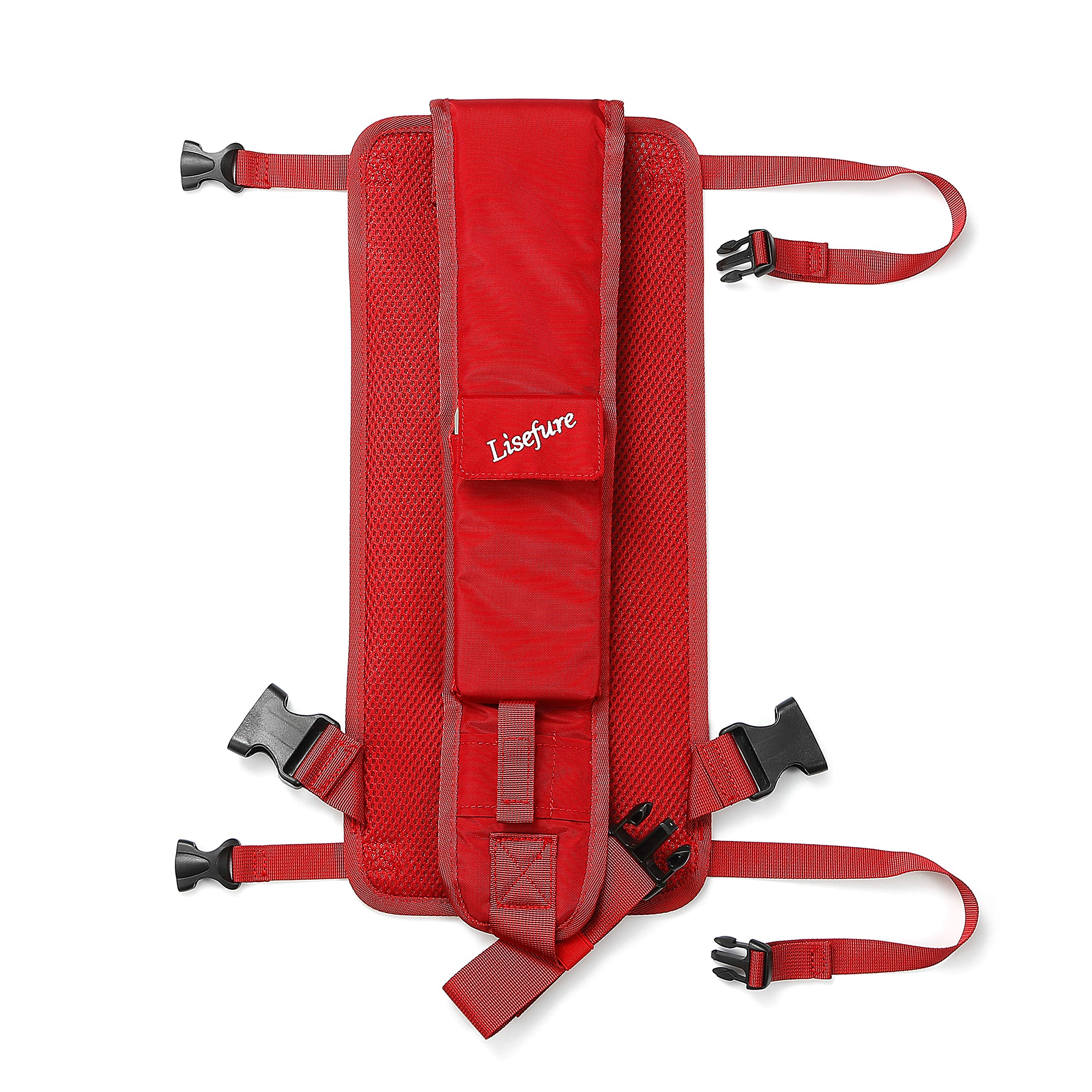 LISEFURE Skateboard Backpack Skateboard Bag Skateboard Strap Portable Skateboard Bag with Adjustable Strap