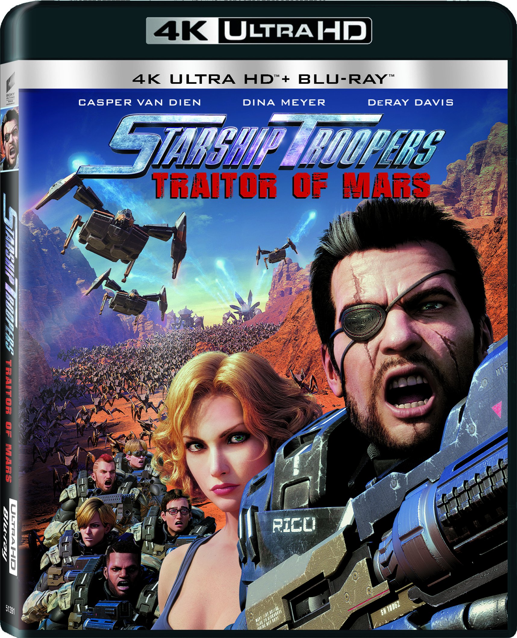 Starship Troopers: Traitor of Mars - 4K + Blu-ray