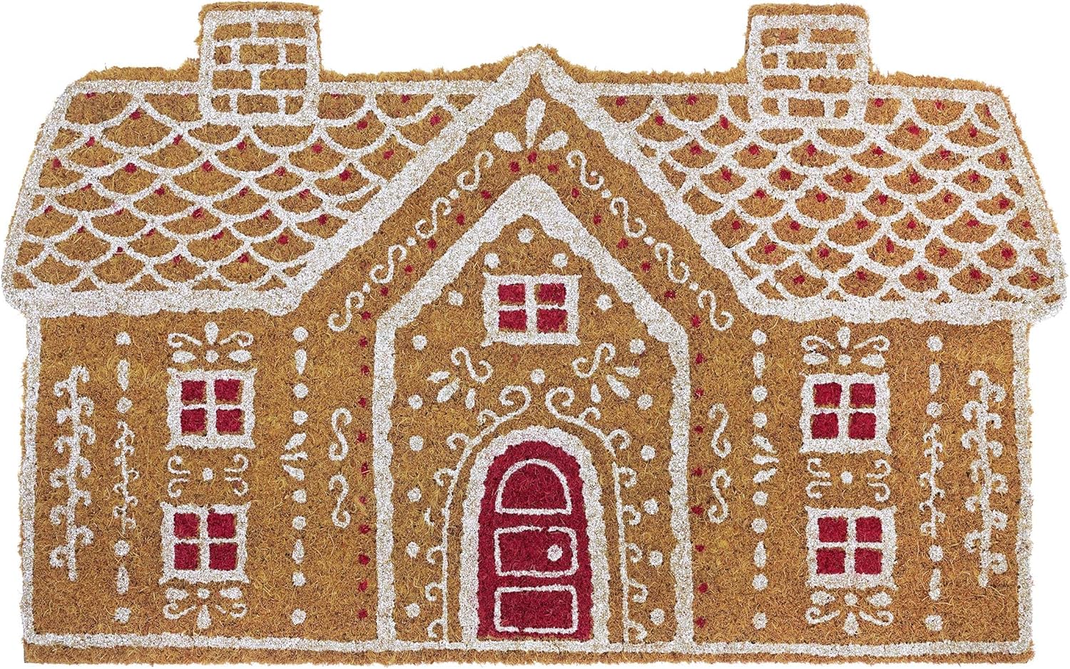 VCNY Home Doormat, Outdoor Coir Mat with NonSlip