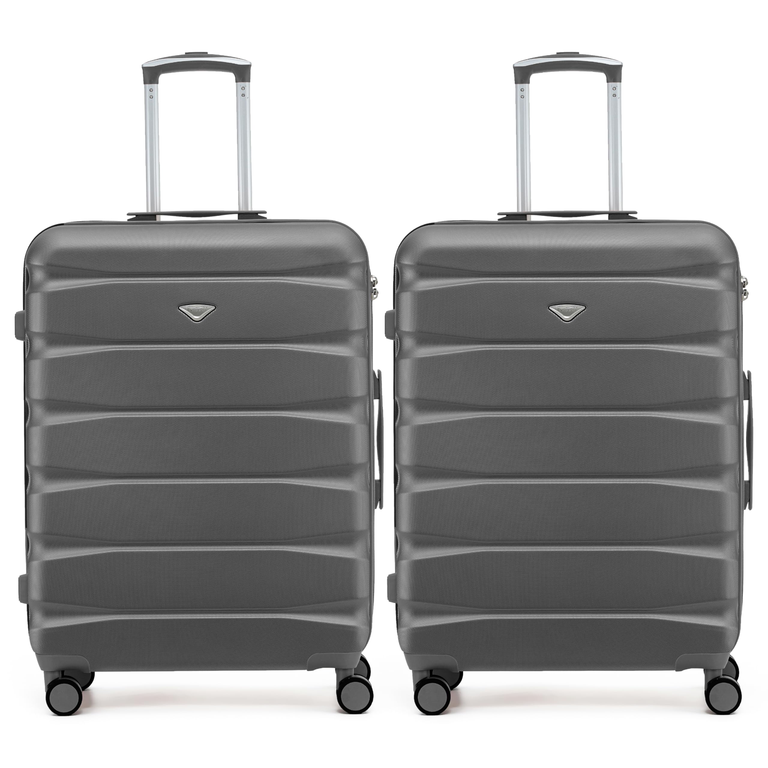 Flight Knight Underseat Cabin Suitcase 45x36x20cm | Free Hand Luggage for EasyJet & Wizz Air | Lightweight ABS Hard Shell with 8 Silent-Glide Spinner Wheels | Max Space Travel Bag — view 182