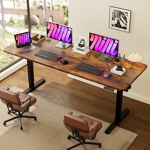 Monomi Large Electric Standing Desk 79" - Height Adjustable Sit