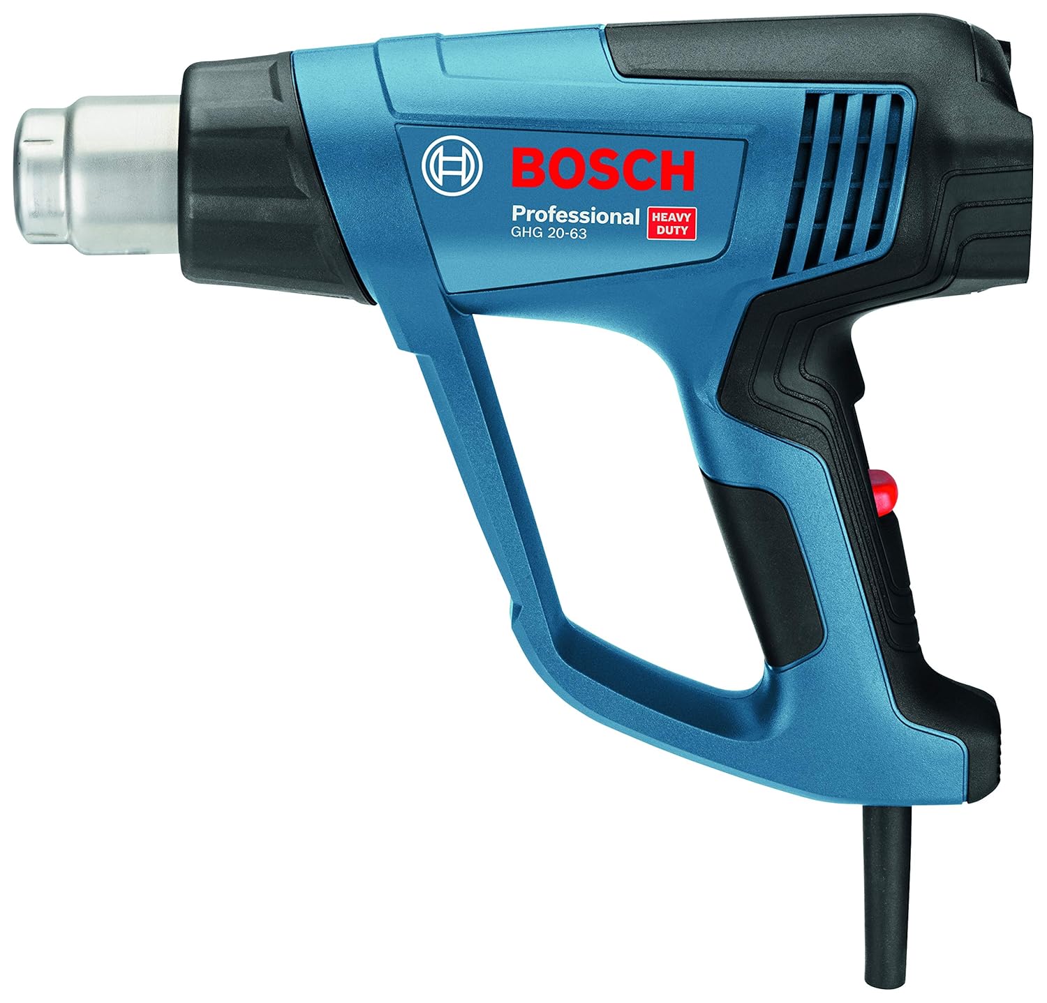 Side view of Bosch GHG 20-63 Professional Heat Gun