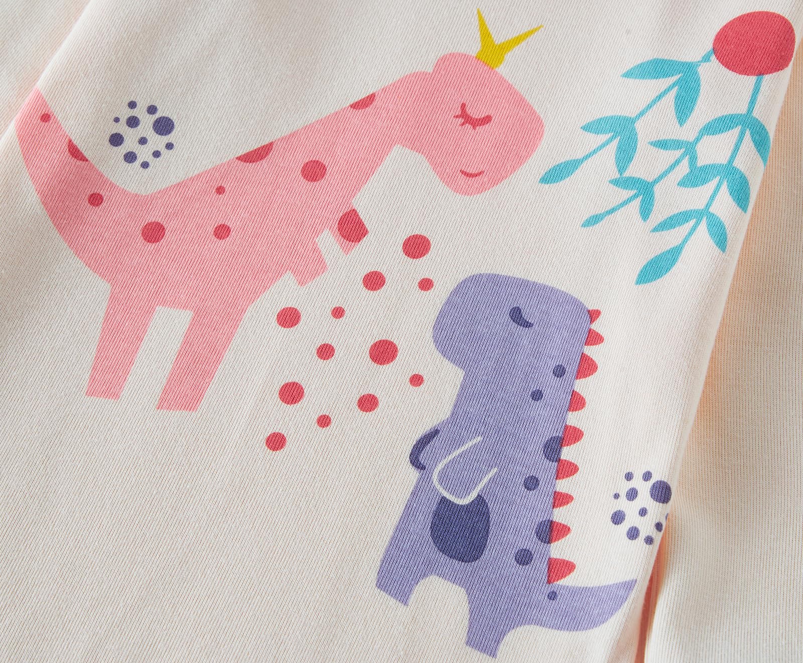 Girls Christmas Pyjamas Set Toddler Clothes Sleepwear Animal Printed Nightwear Winter Long Sleeve PJs 2 Piece Outfit Xmas Gift for Kids — view 3